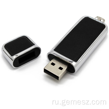 Кожаный логотип USB-накопителя на заказ